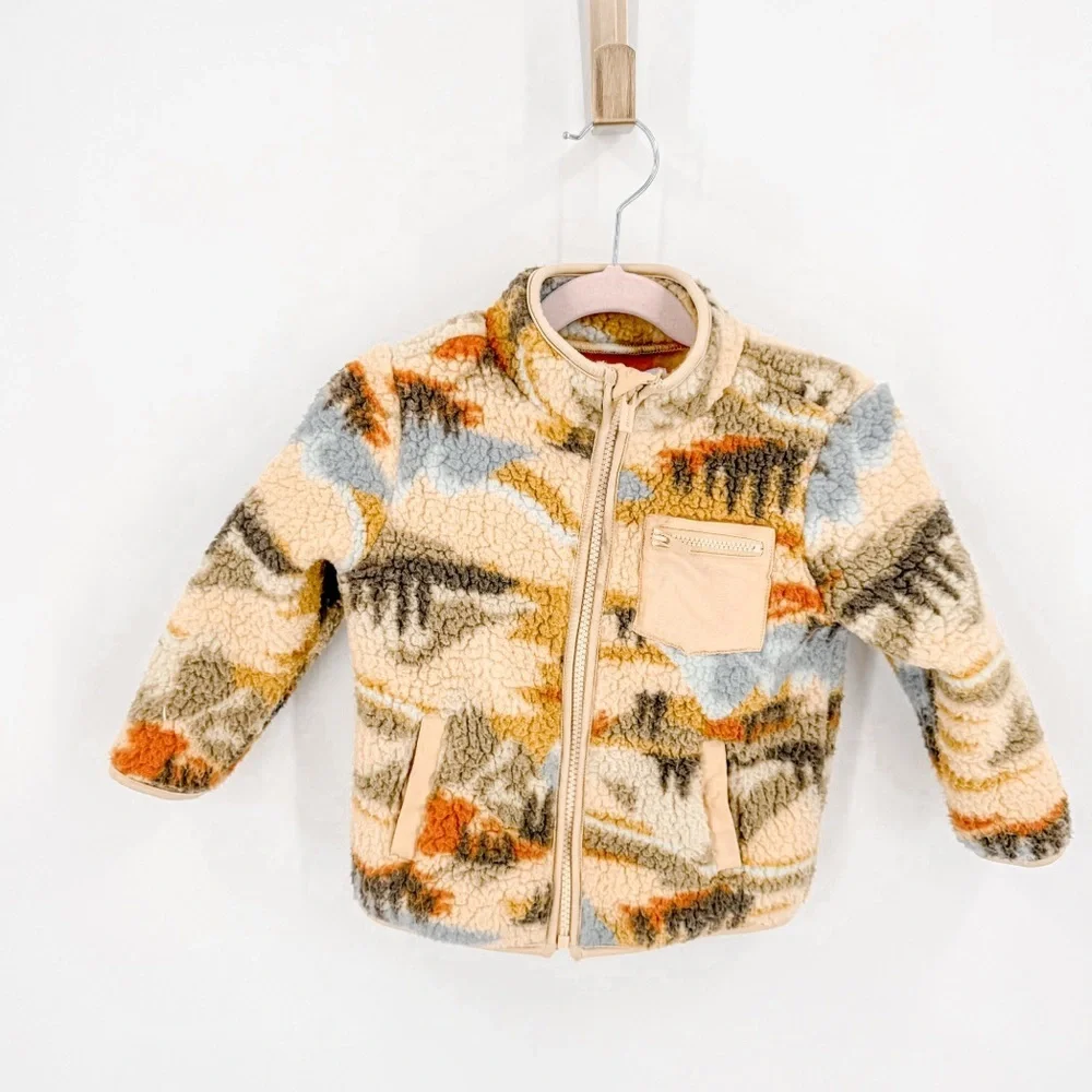 Old Navy Multicolor Fleece Hoodie